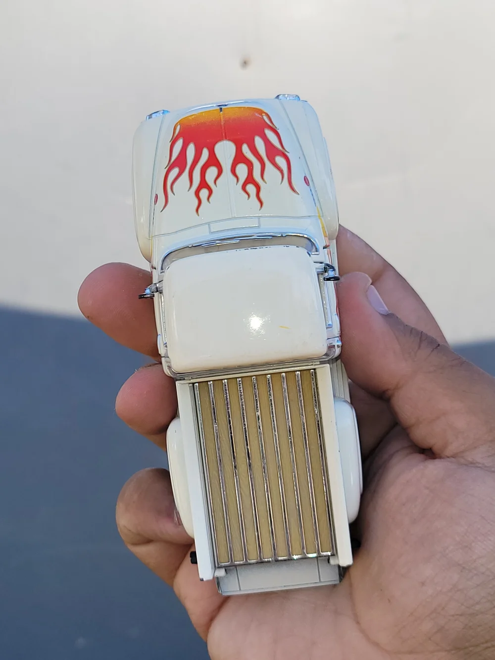 Kinsmart- White 1956 Ford F-100 Pickup 1:38 #kinsmart #toys #cars #fordf100